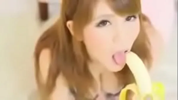 HD Asian Girl "eating" Banana drive Movies