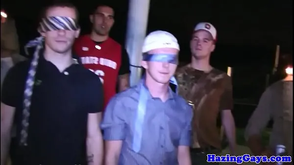 HD Humiliating outdoor nighttime hazing ritual memandu Filem