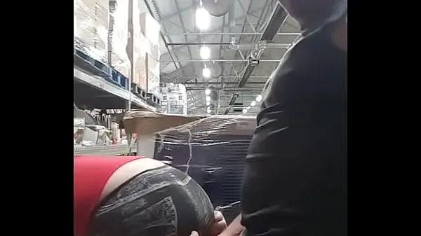 HD Quickie with a co-worker in the warehouse drive Movies