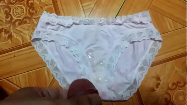 HD Lovely pink briefs | Cum on panties compilation the best mendorong Film