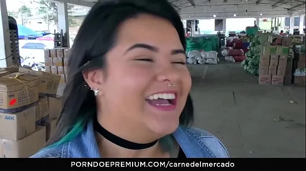 HD CARNE DEL MERCADO - Traviesa latina novata follada duro conduce películas