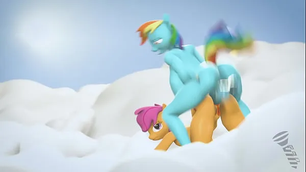 HD Dash pounds scootaloo pogon Filmi