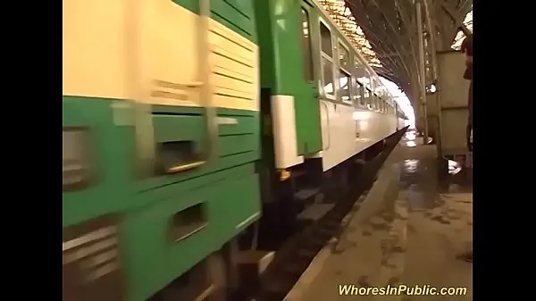 HD crazy real groupsex orgy in a public train drive Movies