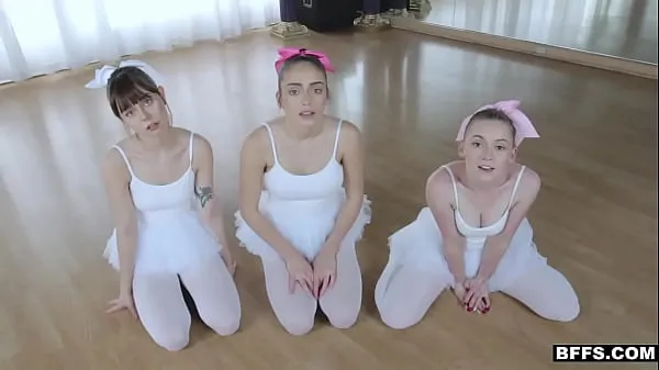 HD Three Gorgeous Ballerinas Stretched By Big Dick-drev film