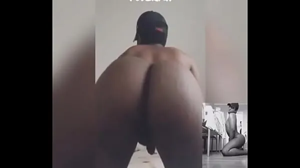 HD Black gay twerk-filmer