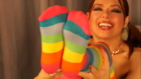 HD-Cum on My Striped Thigh-High Socks Jerk Off EncouragementDrive-Filme