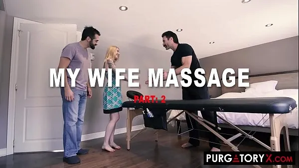 HD Beautiful blonde with fucks her massage therapist and husband at the same time drive Movies