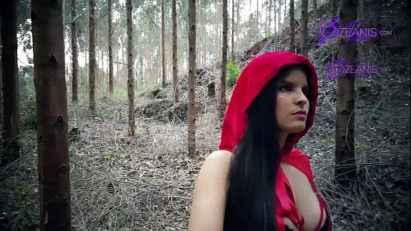 HD Little Red Riding Hood Tatiana Morales gets lost in the forest and is eaten by the wolf halloween special mendorong Film