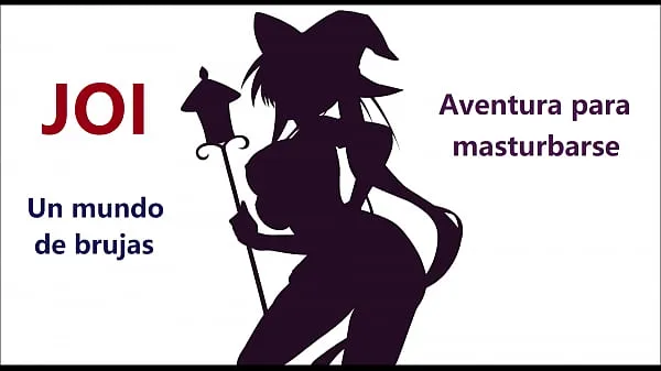 HD Instruções para se masturbar em um jogo com uma feiticeira. Áudio espanhol gera filmes