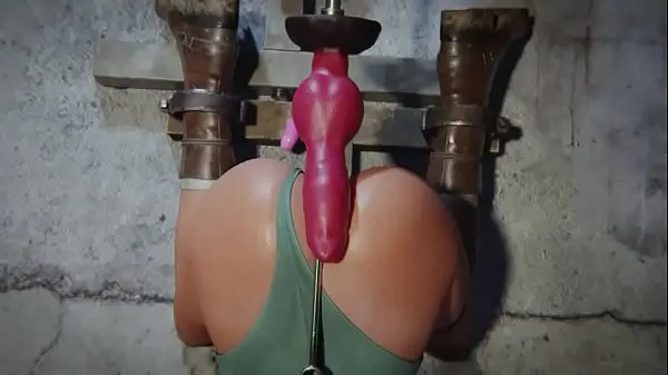 HD Lara Croft Fucked By Sex Machine [wildeerstudio mendorong Film