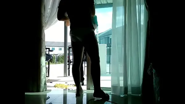 HD delivery man caught me jerking 外送員-drev film