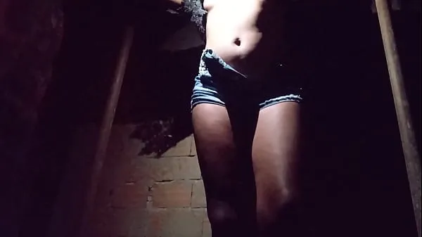 HD here is my hot sister-in-law big ass in the dark behind the house fucked-drev film