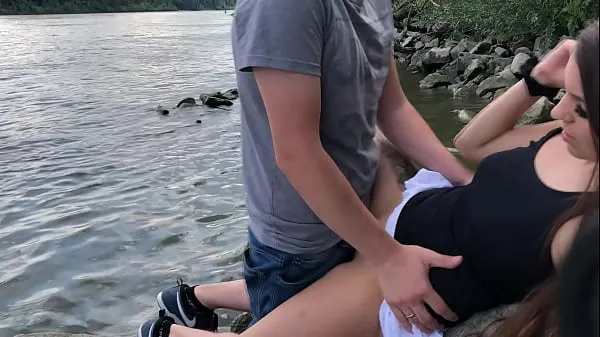 HD German Teen caught 3 times while fucking at the Danube ڈرائیو موویز