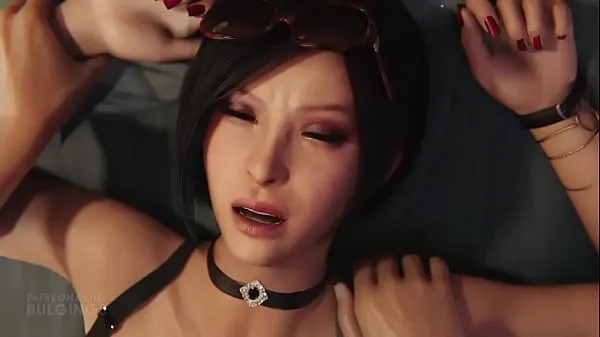 HD resident evil 2 remake - Ada Wong creampie ขับเคลื่อนภาพยนตร์