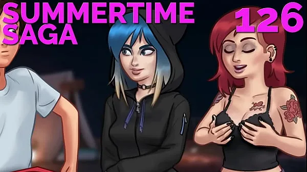 HD SUMMERTIME SAGA • Comparing their boob sizes gera filmes