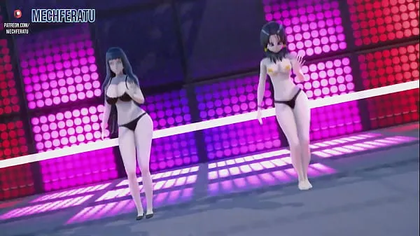 HD MMD - Hinata Hyuuga & Videl - Chocolate cream ขับเคลื่อนภาพยนตร์