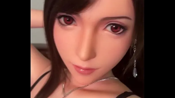HD FF7 Remake Tifa Lockhart Sex Doll Super Realistic Silicone 드라이브 동영상