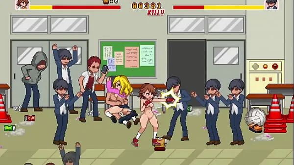 Filmy na jednotce HD School dot fight* Hot teen gets fucked by classmates eager for pussy and ready to fill her with cum | Hentai Games Gameplay | P1