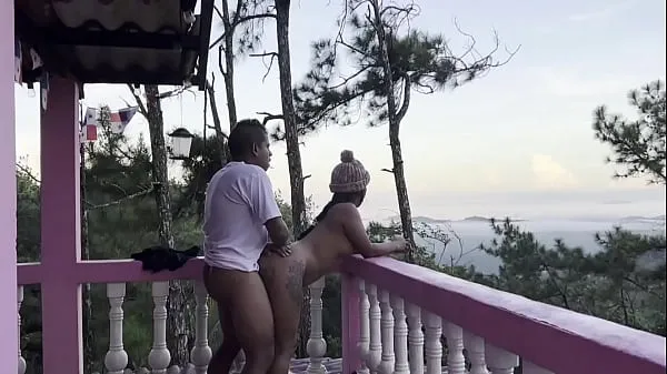 HD Fucking my horny stepsister in the balcony with a amazing view drive Movies