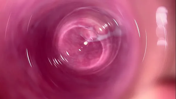 HD Camera inside my tight creamy pussy, Internal view of my horny vagina drive Movies