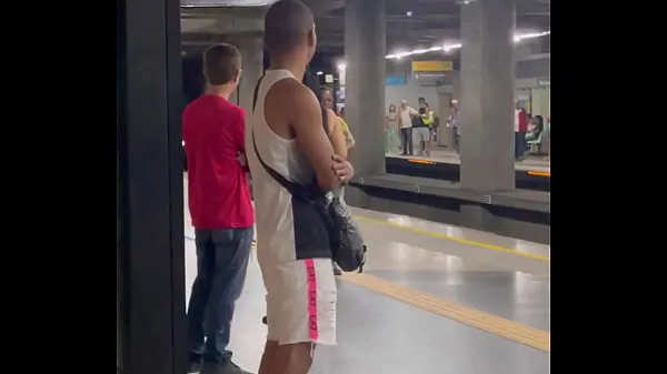 HD I was on my way to the gym when I met the young man on the subway, I ended up following him, the end was him fucking my ass in the woods ขับเคลื่อนภาพยนตร์