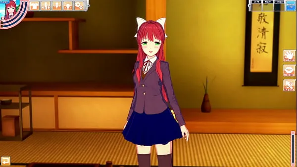 HD Doki Doki Monica Sexy Ass 3D game-stasjoner filmer