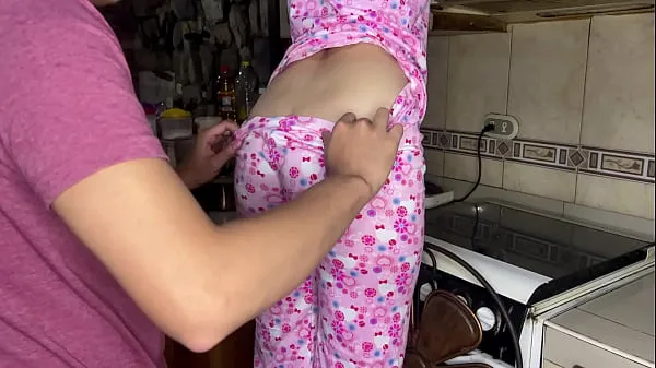 HD My 18 Year Old Stepdaughter's Ass in Pink Pajamas-filmer