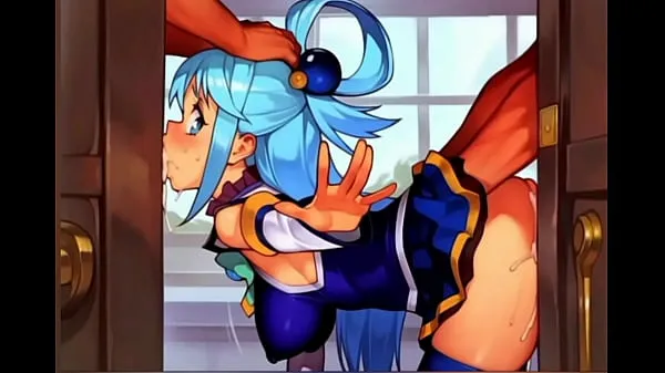 HD AQUA PAGA SU DEUDA ( KONOSUBA 드라이브 동영상