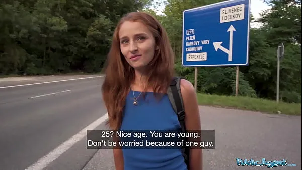 أفلام عالية الدقة Public Agent Hitchhiking redhead loves my big dick تعمل بمحرك