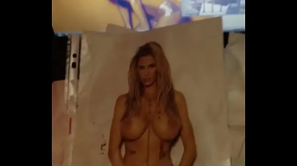 HD Katie Price cum tribute mendorong Film