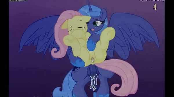 एचडी Fluttershy & Luna Lucent Dreams ड्राइव मूवीज़