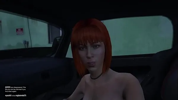 HD GTAV - Red Head prostitute drive Movies